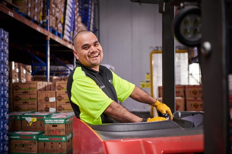 Warehouse Forklift driver