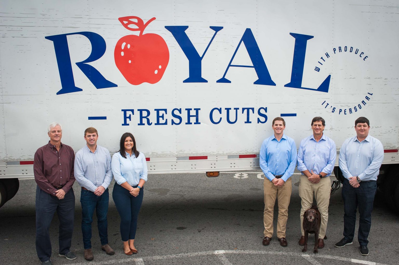 Fresh Cuts Truck with Family